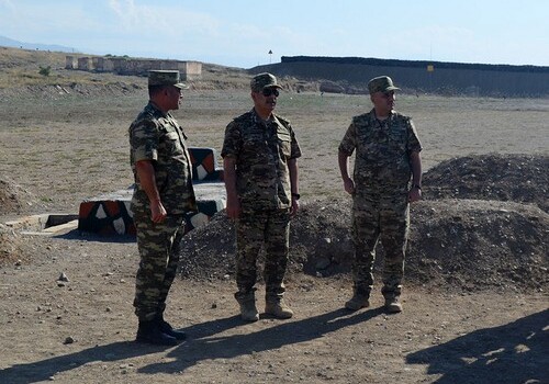 Введены в эксплуатацию несколько объектов командования Сухопутных войск Азербайджана (Фото-Видео)
