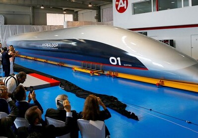 Вакуумный поезд под Альпами будет перевозить пассажиров со скоростью 1200 км/ч