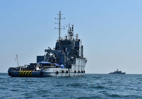Силы ВМС Азербайджана участвуют в учениях в Черном море