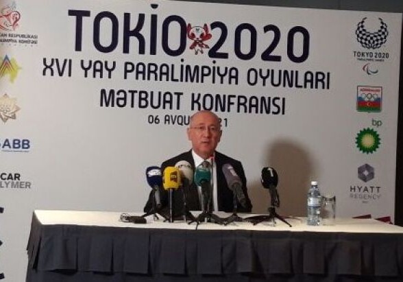 Знаменосцем азербайджанской команды на церемонии открытия Паралимпийских игр будет Ильхам Закиев - Президент Национального Паралимпийского Комитета АР провел пресс-конференцию