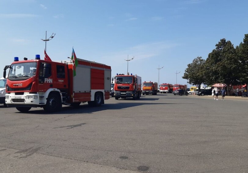 Третья группа пожарно-спасательных сил МЧС Азербайджана прибыла в Турцию (Фото-Видео)