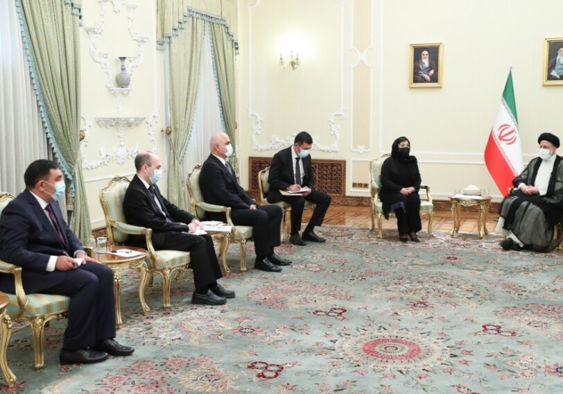 Председатель Милли Меджлиса встретилась с президентом Ирана (Фото)
