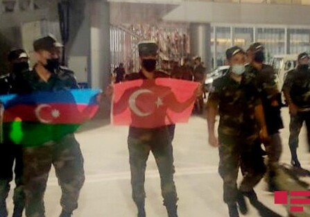 В Турцию прибыла четвертая группа азербайджанских пожарных (Фото-Видео)