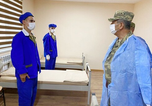 Закир Гасанов осмотрел военно-медицинские учреждения в Кяльбаджаре и Лачине (Фото-Видео)