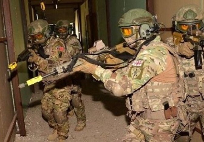 Силы спецназа Азербайджана, Турции и Грузии провели совместные учения в Анкаре (Фото)
