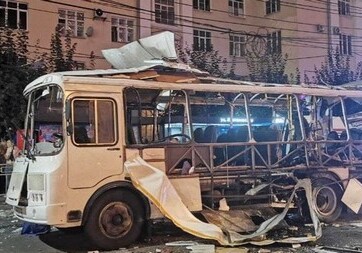 Взрыв автобуса в Воронеже: скончалось два человека (Видео)