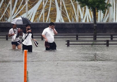 В Японии из-за ливней объявлена эвакуация почти 3 млн человек