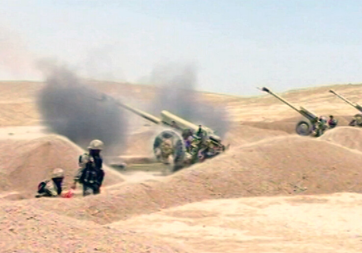 В Азербайджанской Армии проходят учения артиллерийских подразделений с боевой стрельбой (Видео)