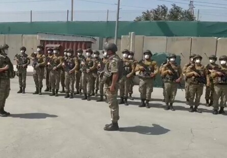Азербайджанские миротворцы продолжают обеспечивать безопасность Кабульского аэропорта (Видео)