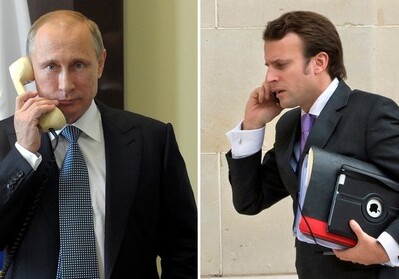 Путин и Макрон обсудили ситуацию в Карабахе