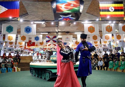 Армейские международные игры: азербайджанские военные принимают участие в конкурсе «Армия культуры» (Фото)