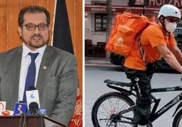 Бывший афганский министр стал доставщиком еды в Германии