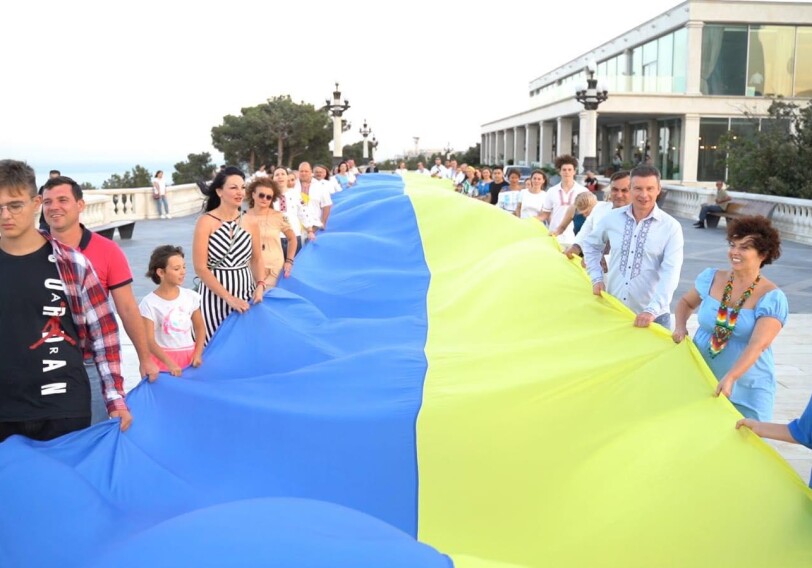 Посольство Украины в Азербайджане отпраздновало День Государственного Флага и День Независимости (Фото-Видео)
