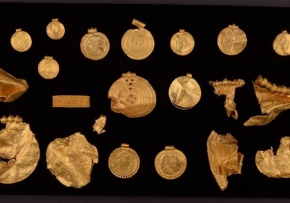 В Дании нашли уникальный золотой клад (Фото)