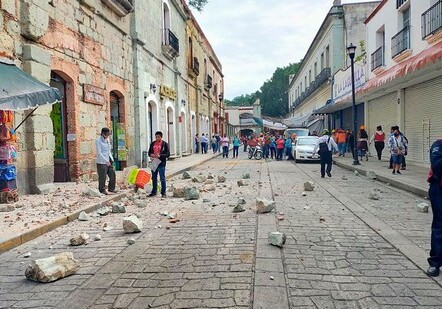 В Мексике произошло землетрясение магнитудой 7,1 – Более 730 тыс. человек остались без электричества (Видео)