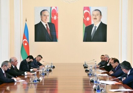 Али Асадов встретился с делегацией Тюркского совета (Фото)