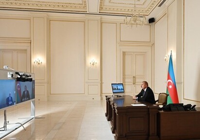 Президент Азербайджана принял в видеоформате новых глав Джалилабадского и Шамкирского районов