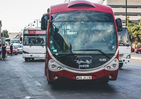 В Баку временно изменили маршрут 19 автобусов