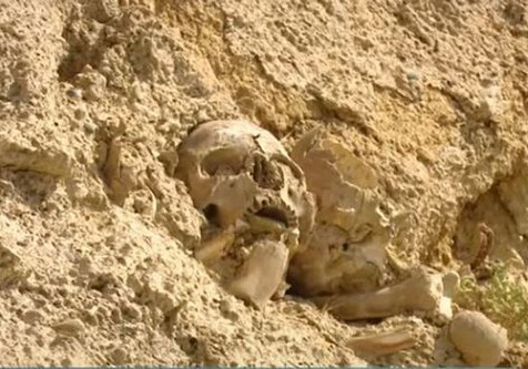 В Баку у озера «Ганлы гель» обнаружены человеческие скелеты