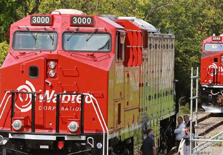 Wabtec представила свой первый грузовой поезд на аккумуляторах