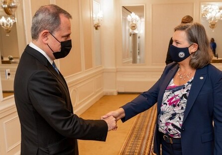 Глава МИД Азербайджана встретился с Викторией Нуланд