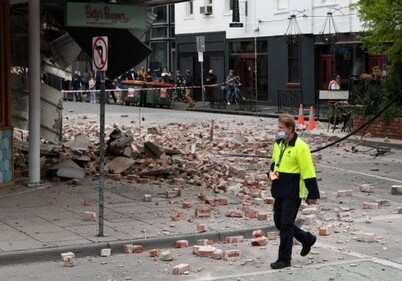 Землетрясение магнитудой 5,9 произошло в Австралии (Видео)