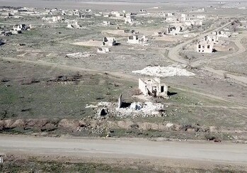 Минобороны АР показало руины села Этйемезли Агдамского района (Видео)