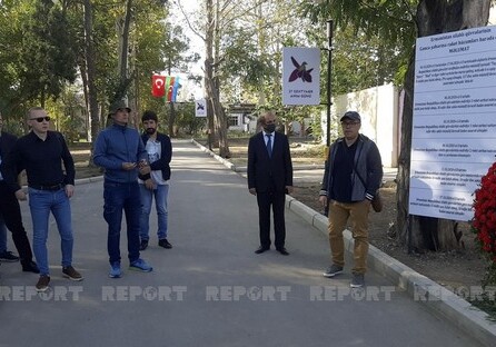 Группа журналистов из Украины побывала на месте ракетных ударов армянских ВС по Гяндже (Фото)
