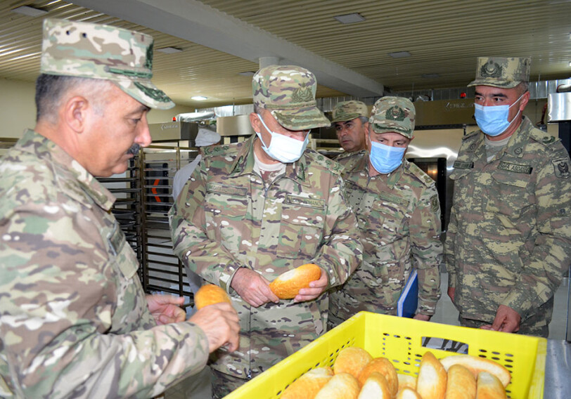 В Кяльбаджаре открылся хлебопекарный цех для военнослужащих (Фото)