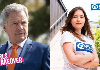 Президент Финляндии один день будет работать в тандеме с 16-летней девушкой