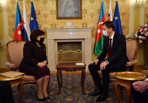 Сахиба Гафарова встретилась с премьер-министром Словакии