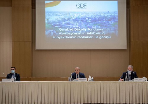 Фонд Возрождения Карабаха провел встречу с ведущими бизнес-структурами (Фото)