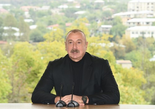 Ильхам Алиев: «Освобождение год назад Гадрута может считаться историческим событием» (Видео-Обновлено)