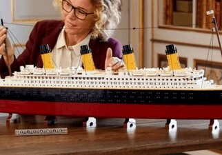 «Титаник» из 9 090 деталей стал самым большим набором Lego