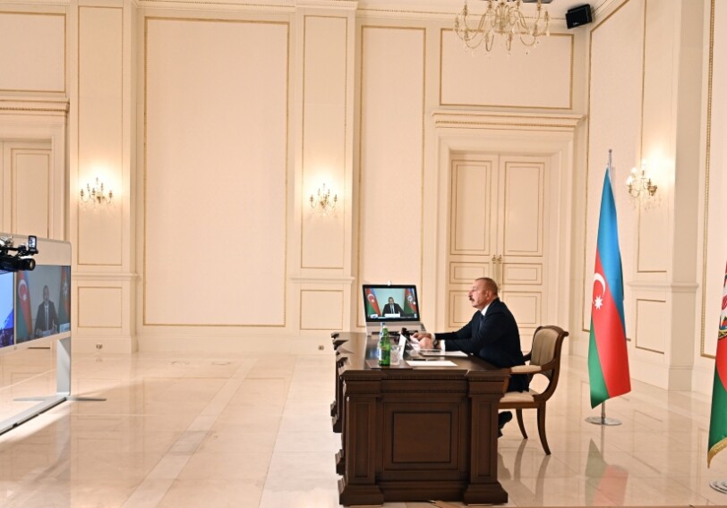 Ильхам Алиев: «Против Армении не были введены санкции, разницы между государством-агрессором и государством, подвергшимся оккупации, не делалось» (Фото-Видео-Обновлено)