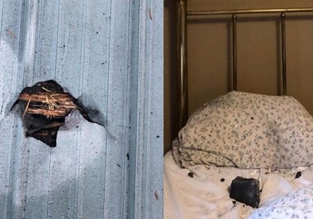 Счастливое спасение: в Канаде метеорит упал на подушку спящей женщины