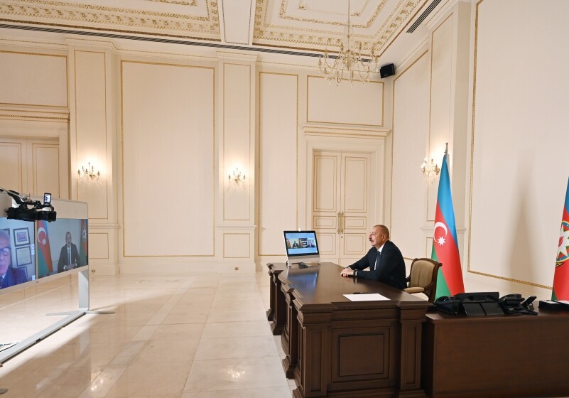 Президент Ильхам Алиев дал интервью итальянской газете «La Repubblica»