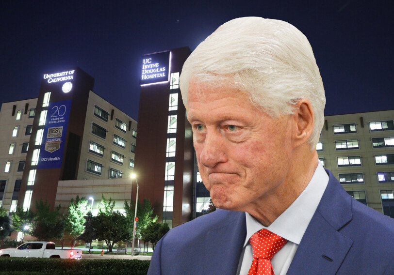 Экс-президент США Билл Клинтон госпитализирован в Калифорнии