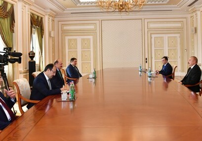 Президент Ильхам Алиев принял министра труда и социальной защиты Турции
