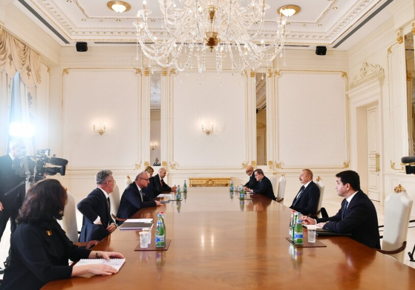 Президент Ильхам Алиев принял министра иностранных и европейских дел Хорватии (Фото)
