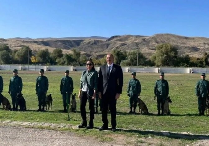 Мехрибан Алиева поделилась публикацией в связи с открытием нового комплекса воинской части ГПС в Губадлы (Фото)