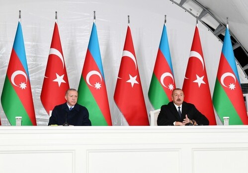 Президент Азербайджана: «Наши совместные шаги навечно останутся в истории»