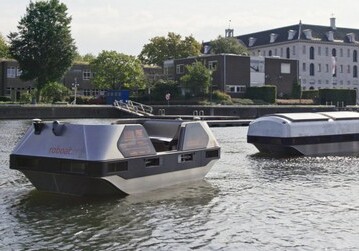 В Нидерландах заработало беспилотное водное такси (Фото)