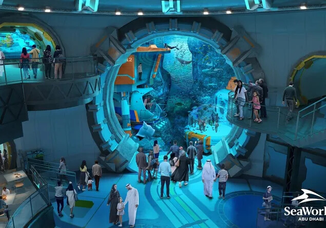 В Абу-Даби возводят самый большой аквариум в мире