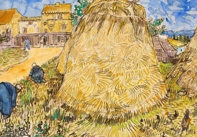 Картина Ван Гога «Стога пшеницы» ушла с молотка за $35,9 млн