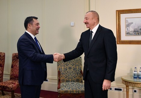 В Стамбуле состоялась встреча президентов Азербайджана и Кыргызстана (Фото-Обновлено)