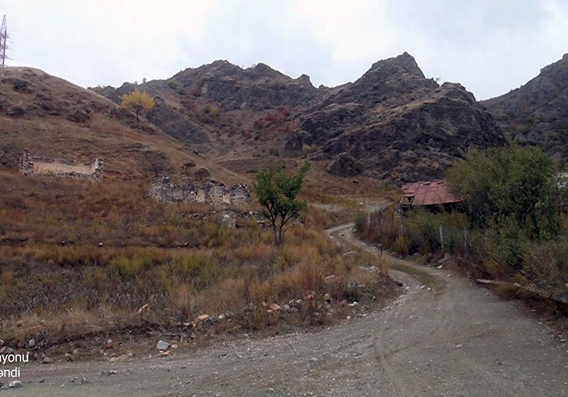 Распространены видеокадры из села Чайкенд Кяльбаджарского района