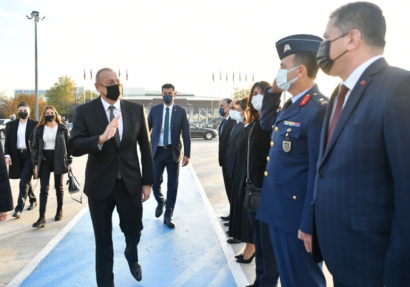 Завершился визит Президента Ильхама Алиева в Турцию