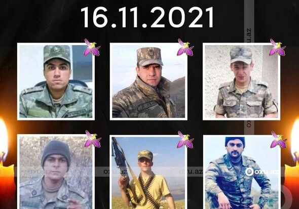 Распространились фото погибших вчера азербайджанских военнослужащих
