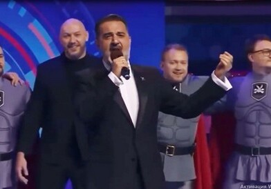 Эльчин Азизов выступил на юбилее КВН в Москве (Видео)